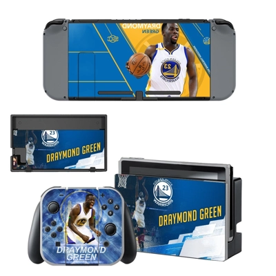 Golden State Warriors decal skin for Nintendo Switch Console and Controllers