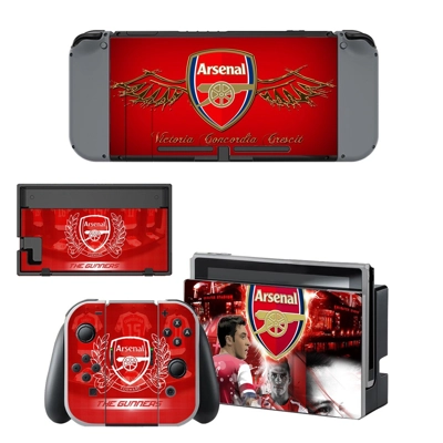 Arsenal decal skin for Nintendo Switch Console and Control.. Arsenal decal skin for Nintendo Switch Console and Control..
