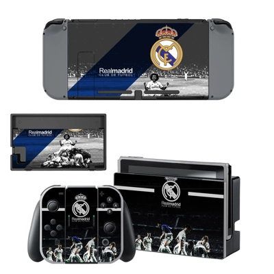 Real Madrid FC decal skin for Nintendo Switch Console and .. Real Madrid FC decal skin for Nintendo Switch Console and ..