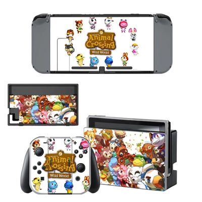 Animal Crossing wild world decal skin for Nintendo Switch .. Animal Crossing wild world decal skin for Nintendo Switch ..