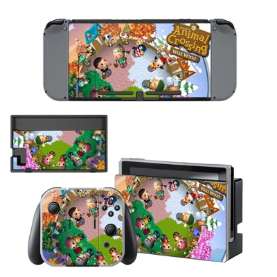 Animal Crossing wild world decal skin for Nintendo Switch .. Animal Crossing wild world decal skin for Nintendo Switch ..
