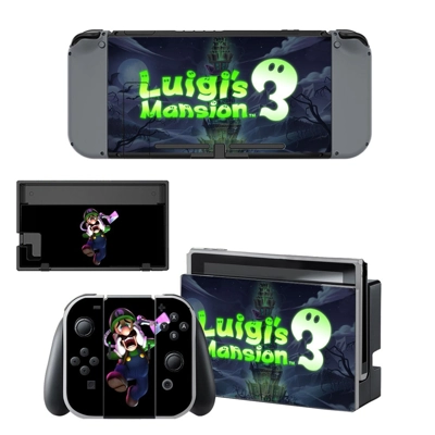 Super Mario Luigi decal skin for Nintendo Switch Console a.. Super Mario Luigi decal skin for Nintendo Switch Console a..