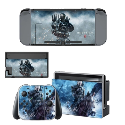 The Witcher wild Hunt 3 decal skin for Nintendo Switch Con.. The Witcher wild Hunt 3 decal skin for Nintendo Switch Con..