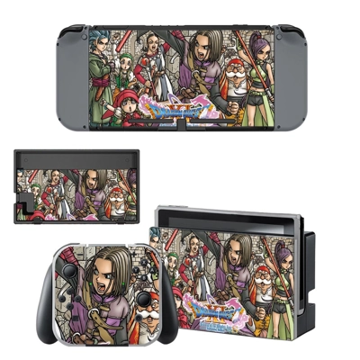 Dragon Quest 11 decal skin for Nintendo Switch Console and.. Dragon Quest 11 decal skin for Nintendo Switch Console and..