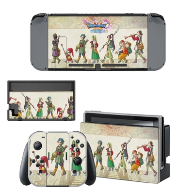 Dragon Quest 11 decal skin for Nintendo Switch Console and.. Dragon Quest 11 decal skin for Nintendo Switch Console and..