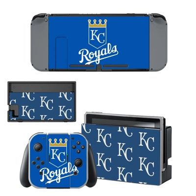 Kansas City Royals decal skin for Nintendo Switch Console .. Kansas City Royals decal skin for Nintendo Switch Console ..