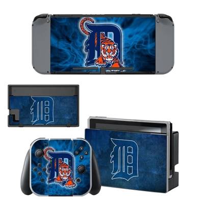 Detroit Tigers decal skin for Nintendo Switch Console and .. Detroit Tigers decal skin for Nintendo Switch Console and ..