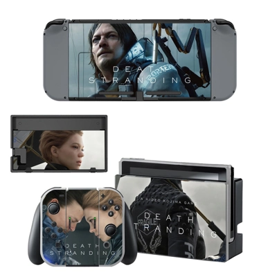 Death Stranding decal skin for Nintendo Switch Console and.. Death Stranding decal skin for Nintendo Switch Console and..