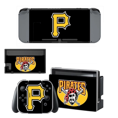 Pittsburgh Pirates decal skin for Nintendo Switch Console .. Pittsburgh Pirates decal skin for Nintendo Switch Console ..