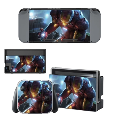 Iron Man decal skin for Nintendo Switch Console and Contro.. Iron Man decal skin for Nintendo Switch Console and Contro..
