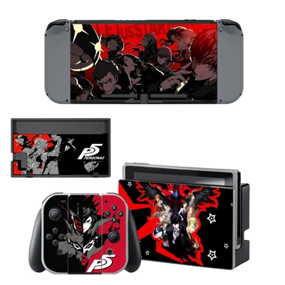 Persona 5 decal skin for Nintendo Switch Console and Contr.. Persona 5 decal skin for Nintendo Switch Console and Contr..