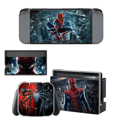 Spider Man decal skin for Nintendo Switch Console and Cont.. Spider Man decal skin for Nintendo Switch Console and Cont..
