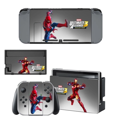 Ultimate Alliance 3 decal skin for Nintendo Switch Console.. Ultimate Alliance 3 decal skin for Nintendo Switch Console..