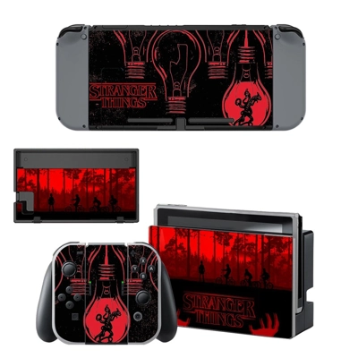 Stranger Things decal skin for Nintendo Switch Console and.. Stranger Things decal skin for Nintendo Switch Console and..