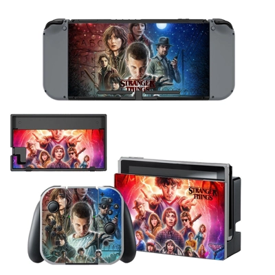 Stranger Things decal skin for Nintendo Switch Console and.. Stranger Things decal skin for Nintendo Switch Console and..