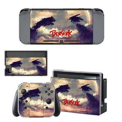 Berserk decal skin for Nintendo Switch Console and Control.. Berserk decal skin for Nintendo Switch Console and Control..