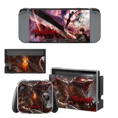 Berserk decal skin for Nintendo Switch Console and Control.. Berserk decal skin for Nintendo Switch Console and Control..