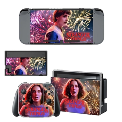 Stranger Things decal skin for Nintendo Switch Console and.. Stranger Things decal skin for Nintendo Switch Console and..