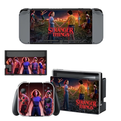 Stranger Things decal skin for Nintendo Switch Console and.. Stranger Things decal skin for Nintendo Switch Console and..