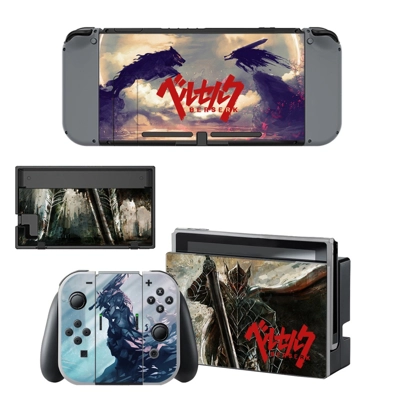 Berserk decal skin for Nintendo Switch Console and Control.. Berserk decal skin for Nintendo Switch Console and Control..