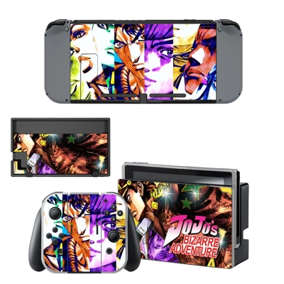 JoJo's Bizarre Adventure decal skin for Nintendo Switch Co.. JoJo's Bizarre Adventure decal skin for Nintendo Switch Co..