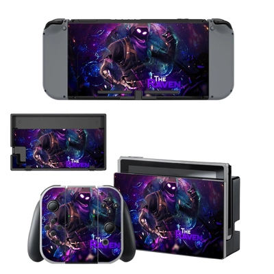 Fortnite the raven decal skin for Nintendo Switch Console .. Fortnite the raven decal skin for Nintendo Switch Console ..
