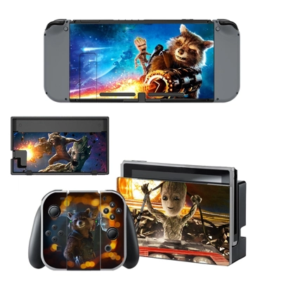 Guardians of the Galaxy 3 decal skin for Nintendo Switch C.. Guardians of the Galaxy 3 decal skin for Nintendo Switch C..