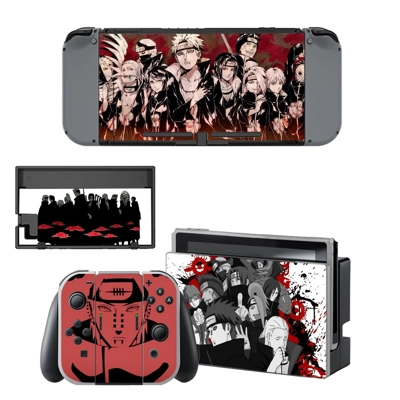 Naruto decal skin for Nintendo Switch Console and Controll.. Naruto decal skin for Nintendo Switch Console and Controll..