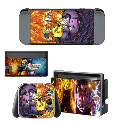 Naruto decal skin for Nintendo Switch Console and Controll.. Naruto decal skin for Nintendo Switch Console and Controll..