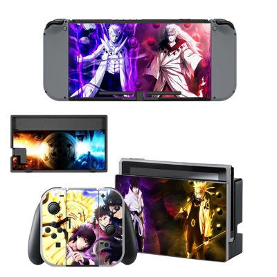 Naruto decal skin for Nintendo Switch Console and Controll.. Naruto decal skin for Nintendo Switch Console and Controll..
