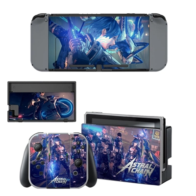 Astral Chain decal skin for Nintendo Switch Console and Co.. Astral Chain decal skin for Nintendo Switch Console and Co..