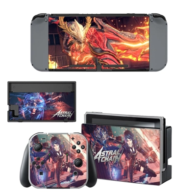 Astral Chain decal skin for Nintendo Switch Console and Co.. Astral Chain decal skin for Nintendo Switch Console and Co..