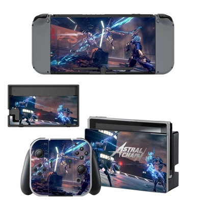 Astral Chain decal skin for Nintendo Switch Console and Co.. Astral Chain decal skin for Nintendo Switch Console and Co..