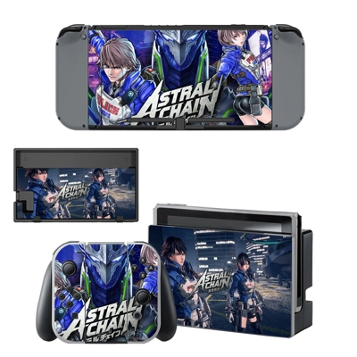 Astral Chain decal skin for Nintendo Switch Console and Co.. Astral Chain decal skin for Nintendo Switch Console and Co..