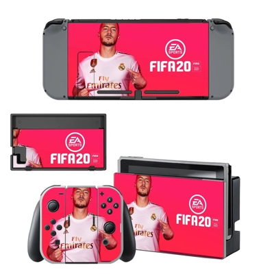 FIFA 20 decal skin for Nintendo Switch Console and Control.. FIFA 20 decal skin for Nintendo Switch Console and Control..