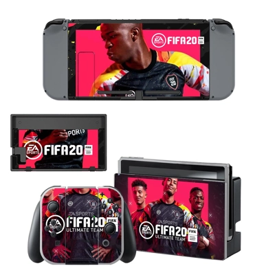 FIFA 20 decal skin for Nintendo Switch Console and Control.. FIFA 20 decal skin for Nintendo Switch Console and Control..