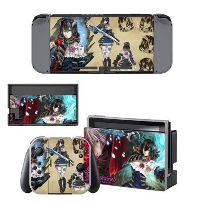 Bloodstained Ritual of the Night decal skin for Nintendo S.. Bloodstained Ritual of the Night decal skin for Nintendo S..