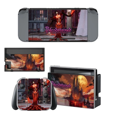 Bloodstained Ritual of the Night decal skin for Nintendo Switch Console and Controllers