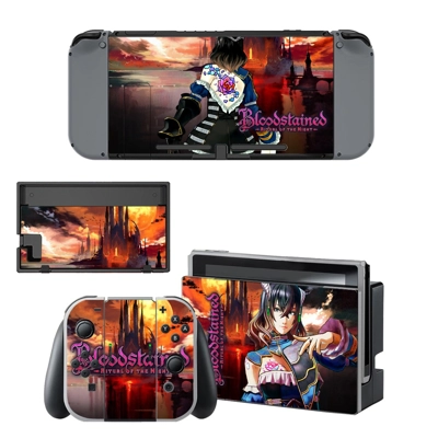 Bloodstained Ritual of the Night decal skin for Nintendo S.. Bloodstained Ritual of the Night decal skin for Nintendo S..