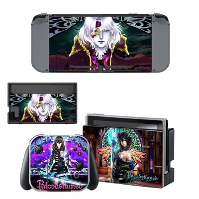 Bloodstained Ritual of the Night decal skin for Nintendo Switch Console and Controllers