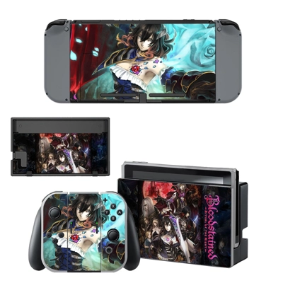 Bloodstained Ritual of the Night decal skin for Nintendo Switch Console and Controllers