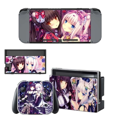 Hatsune Miku decal skin for Nintendo Switch Console and Co.. Hatsune Miku decal skin for Nintendo Switch Console and Co..