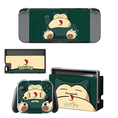 Snorlax decal skin for Nintendo Switch Console and Control.. Snorlax decal skin for Nintendo Switch Console and Control..