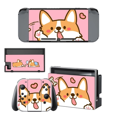Kawaii dog decal skin for Nintendo Switch Console and Cont.. Kawaii dog decal skin for Nintendo Switch Console and Cont..