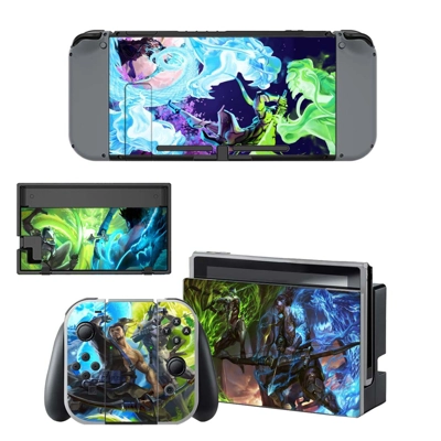 Overwatch hanzo decal skin for Nintendo Switch Console and.. Overwatch hanzo decal skin for Nintendo Switch Console and..