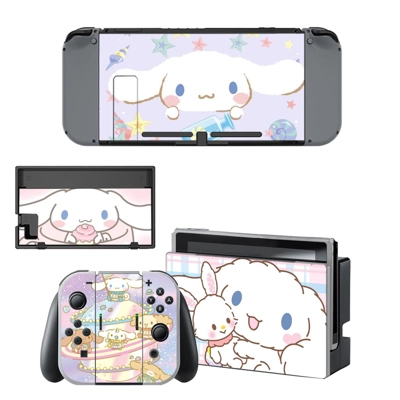 Kawaii rabbit decal skin for Nintendo Switch Console and C.. Kawaii rabbit decal skin for Nintendo Switch Console and C..