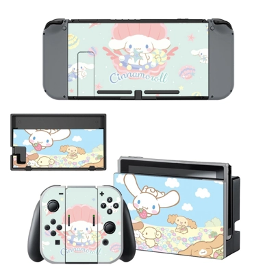 Cinnamoroll decal skin for Nintendo Switch Console and Con.. Cinnamoroll decal skin for Nintendo Switch Console and Con..