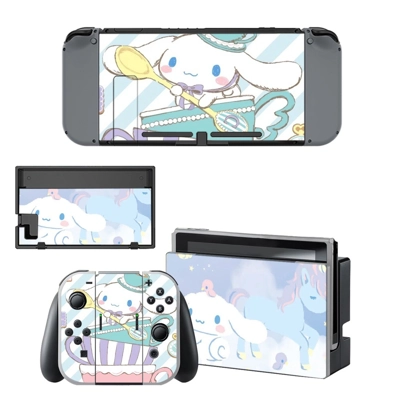 Cinnamoroll decal skin for Nintendo Switch Console and Con.. Cinnamoroll decal skin for Nintendo Switch Console and Con..