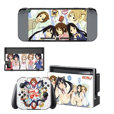 K On Anime decal skin for Nintendo Switch Console and Cont.. K On Anime decal skin for Nintendo Switch Console and Cont..