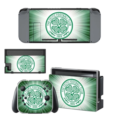 The Celtic Football Club decal skin for Nintendo Switch Console and Controllers